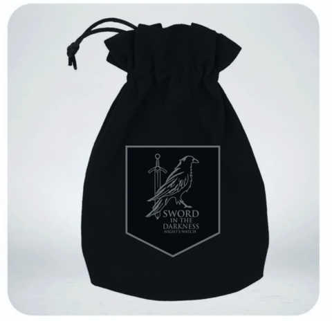 Game of Thrones. Nights Watch Dice Pouch.