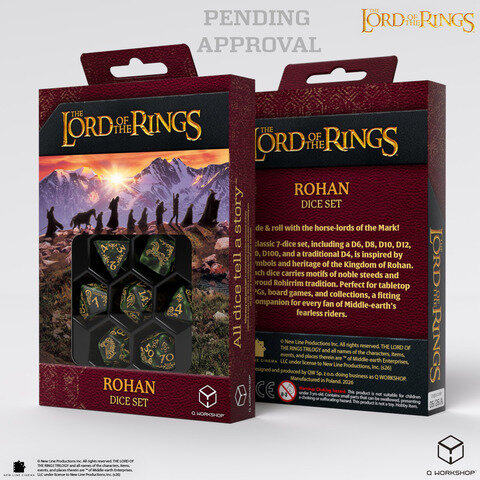 The Lord of the Rings: Rohan Dice Set