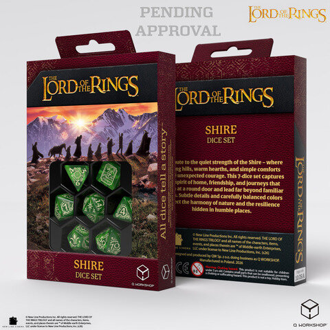 The Lord of the Rings: Shire Dice Set