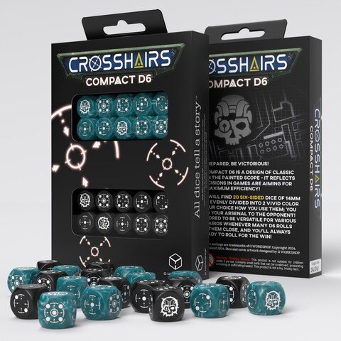 Crosshairs Compact D6: Stormy&Black