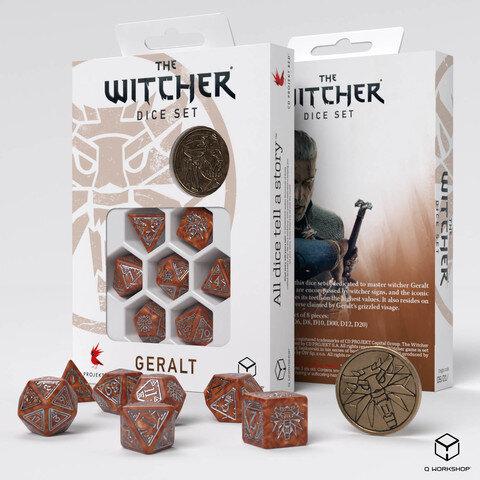 The Witcher Dice Set. Geralt&nbsp; - The Monster Slayer