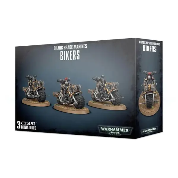 Warhammer 40.000: Chaosbiker der Chaos Space Marines