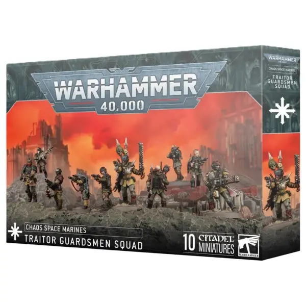 Warhammer 40.000: Verr&auml;ter-Soldatentrupp der Chaos Space Marines